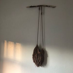 En Shalla Fringe Crossbody Bag
